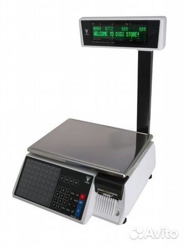 Весы с печатью, CAS digi SM-100P, SM-300P, AD-1 Весы с печатью, CAS digi SM-100P, SM-300P, AD-1