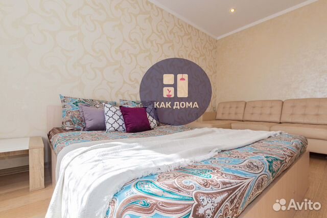 

1-к. квартира, 58 м², 2 кровати