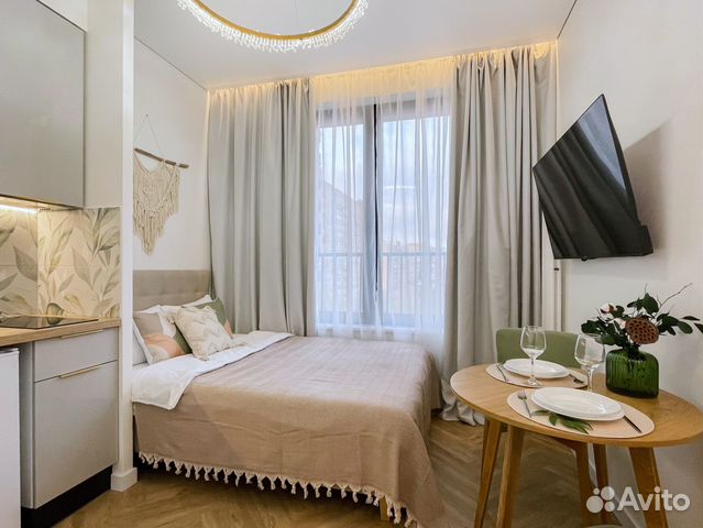 

Квартира-студия, 16 м², 1 кровать