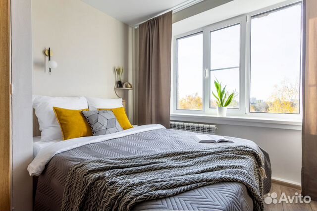 

1-к. квартира, 30 м², 2 кровати