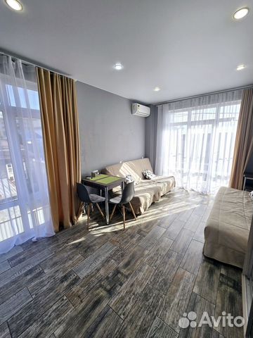 

Квартира-студия, 30 м², 2 кровати