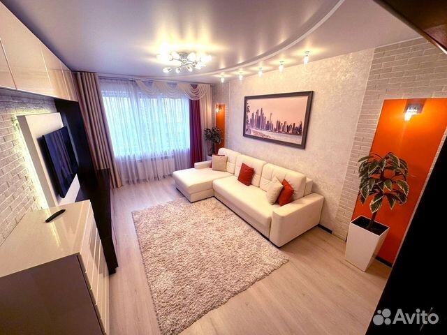 

2-к. квартира, 51 м², 2 кровати