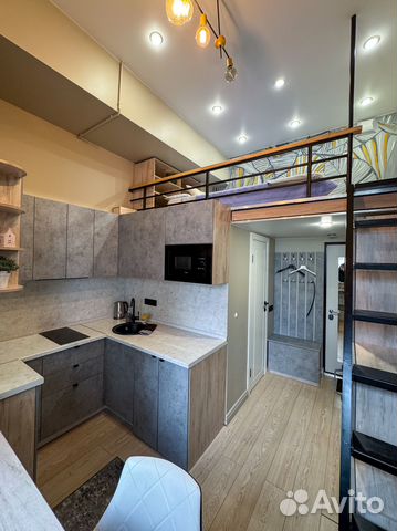 

Квартира-студия, 17 м², 1 кровать