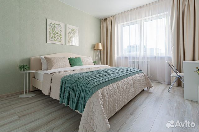 

1-к. квартира, 36 м², 1 кровать