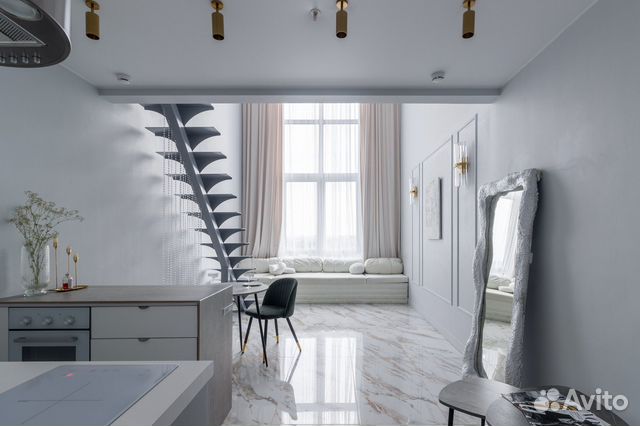 

Квартира-студия, 50 м², 1 кровать