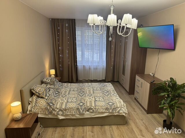 

1-к. квартира, 41 м², 3 кровати