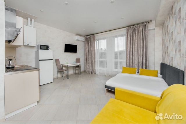 

Квартира-студия, 30 м², 2 кровати