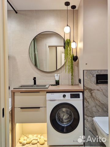 

1-к. квартира, 40 м², 2 кровати