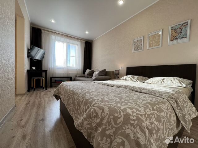 

1-к. квартира, 40 м², 2 кровати