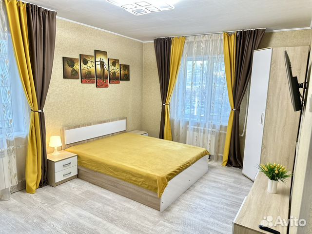 

1-к. квартира, 34 м², 2 кровати