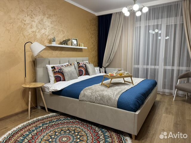 

1-к. квартира, 45 м², 2 кровати