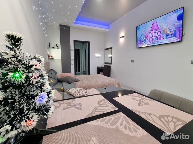

Квартира-студия, 34 м², 2 кровати