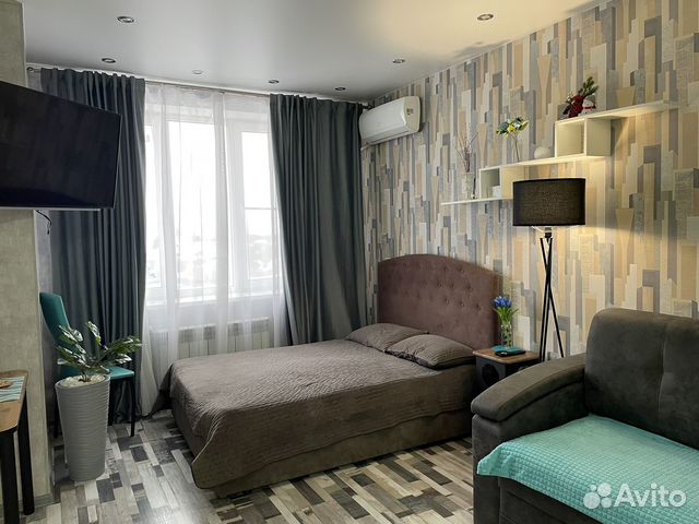 

Квартира-студия, 37 м², 2 кровати