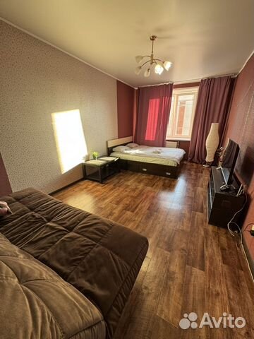 

1-к. квартира, 37,3 м², 2 кровати