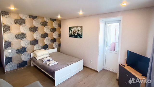 

1-к. квартира, 30 м², 2 кровати