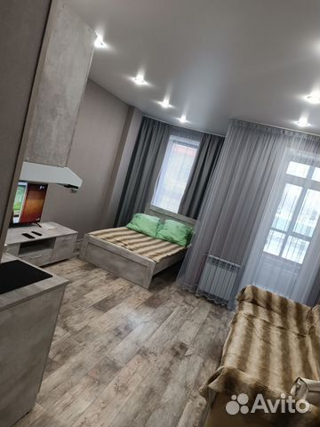 

Квартира-студия, 27 м², 2 кровати