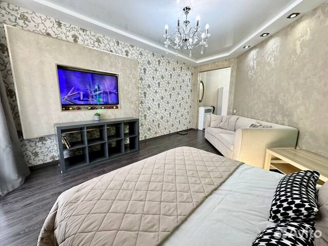 

1-к. квартира, 52,6 м², 2 кровати
