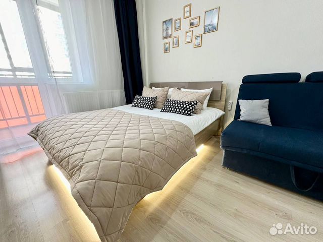

Квартира-студия, 33,8 м², 2 кровати