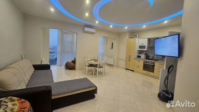 

2-к. квартира, 90 м², 3 кровати