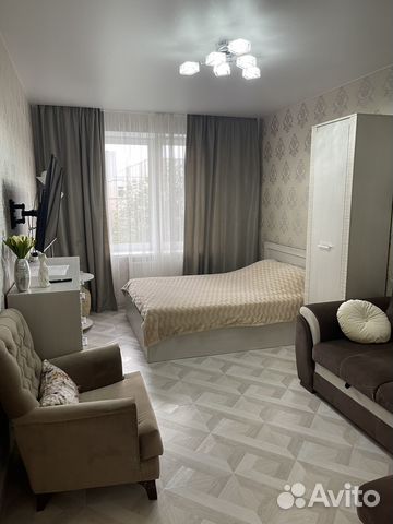 

1-к. квартира, 41 м², 2 кровати
