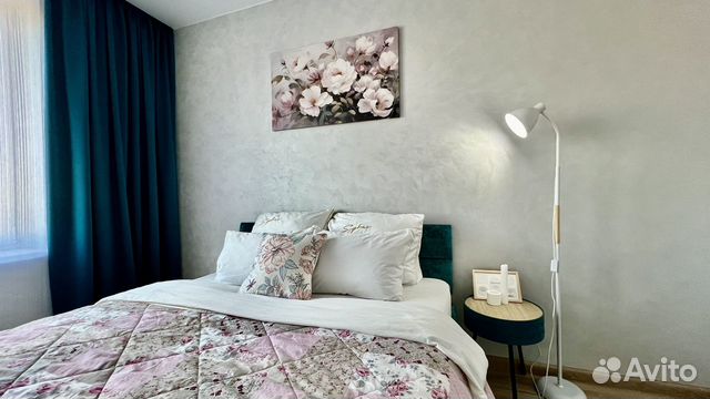 

1-к. квартира, 52 м², 2 кровати