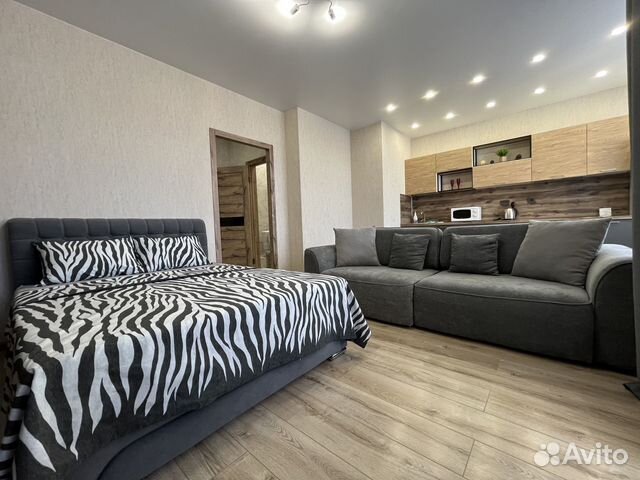 

Квартира-студия, 37 м², 2 кровати