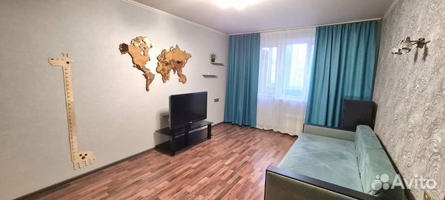 

1-к. квартира, 38 м², 1 кровать