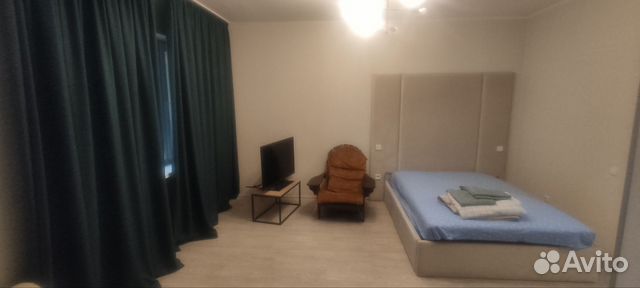 

Квартира-студия, 45 м², 2 кровати