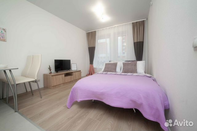 

1-к. квартира, 44 м², 2 кровати