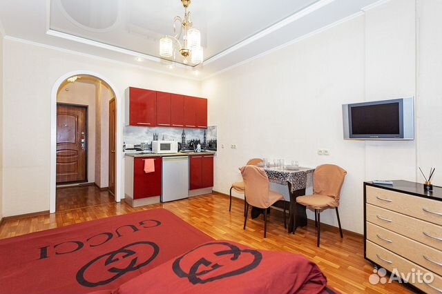

Квартира-студия, 25 м², 1 кровать