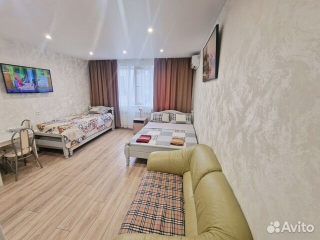 

Квартира-студия, 28 м², 3 кровати