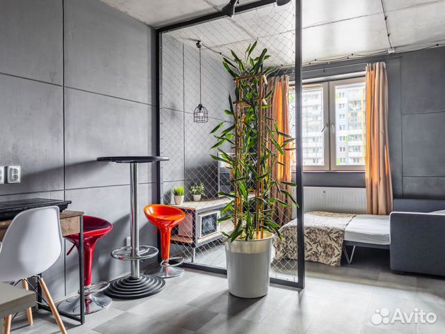 

Квартира-студия, 24 м², 1 кровать