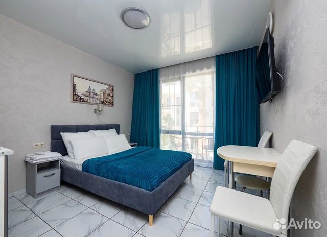 

Квартира-студия, 25 м², 2 кровати