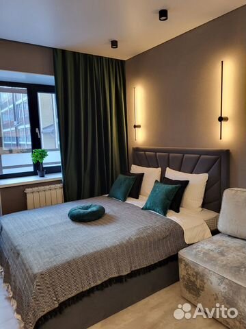 

Квартира-студия, 35 м², 2 кровати