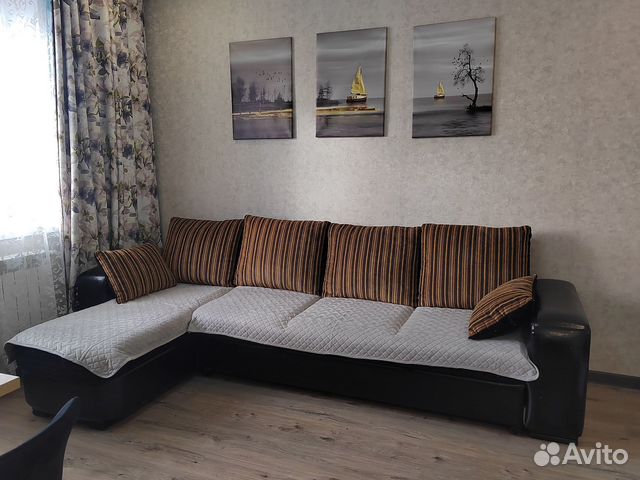 

1-к. квартира, 45 м², 2 кровати