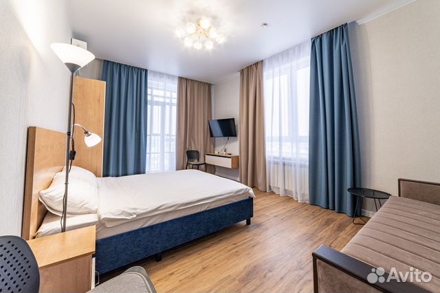

1-к. квартира в апарт-отеле, 42,5 м², 3 кровати