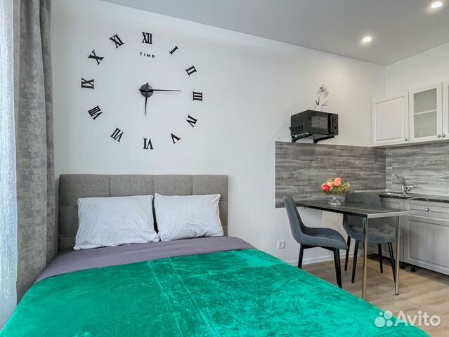 

Квартира-студия, 30 м², 1 кровать