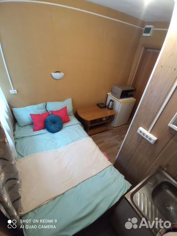 

Квартира-студия, 10 м², 1 кровать