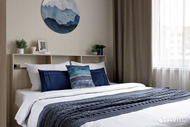 

1-к. квартира, 52 м², 4 кровати
