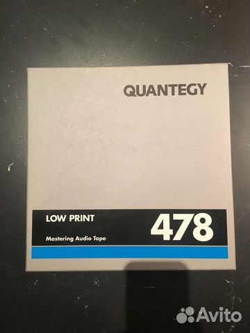 Магнитная лента Quantegy 478 Ampex Магнитная лента Quantegy 478 Ampex