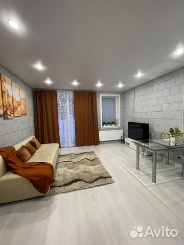 

1-к. квартира, 54 м², 2 кровати
