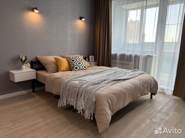 

1-к. квартира, 34 м², 2 кровати