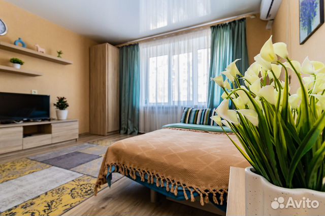 

1-к. квартира, 38 м², 1 кровать