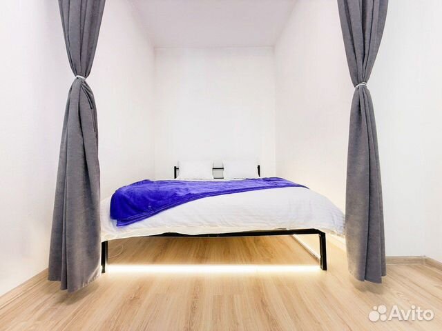 

Квартира-студия, 42 м², 2 кровати