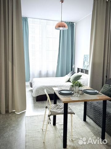 

Квартира-студия, 25 м², 2 кровати