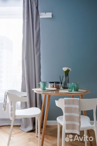 

Квартира-студия, 28 м², 2 кровати