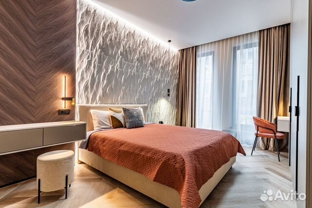 

1-к. квартира, 53 м², 2 кровати