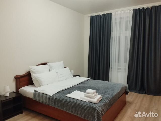 

1-к. квартира, 39 м², 2 кровати