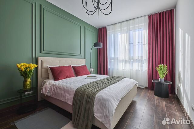 

2-к. квартира, 46 м², 2 кровати