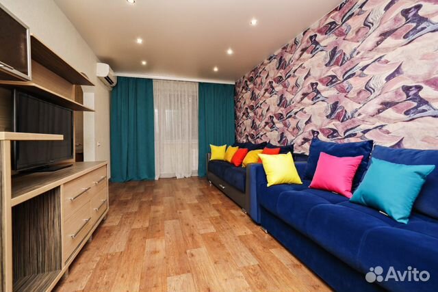 

1-к. квартира, 42 м², 2 кровати
